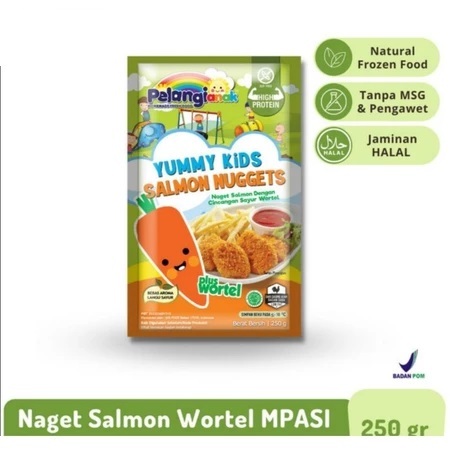 

Yummy Kids Salmon Nuggets - Pelangi Anak