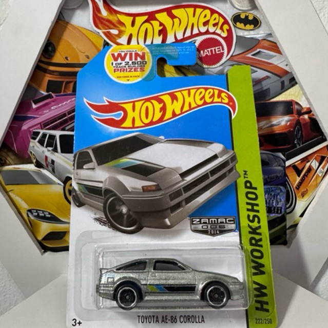 Hot wheels Toyota AE-86 Corolla Zamac Reguler