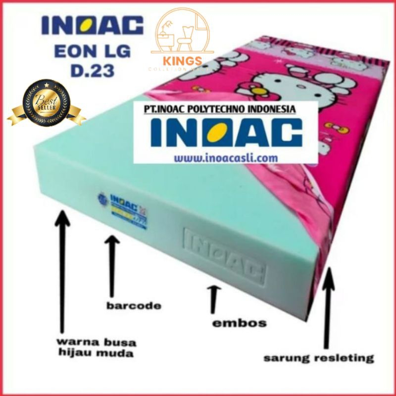 Kasur Busa Inoac Ukuran 160 x 200 Density 23