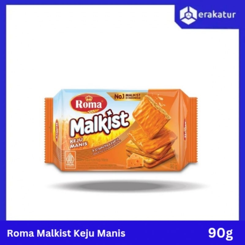 

Roma Malkist Keju Manis 90 Gram