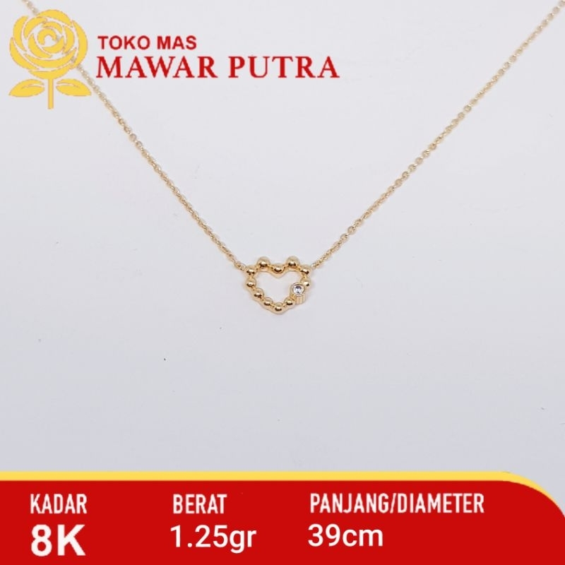 Kalung Milliemolly Fashion UBS Gold 8K