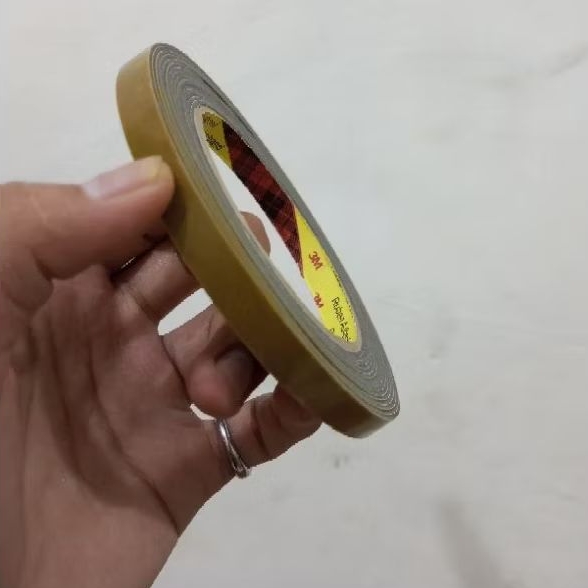 

3M Double Tape Coklat Kuning, Perekat Dua Sisi Original Toyota, Panjang 5Meter