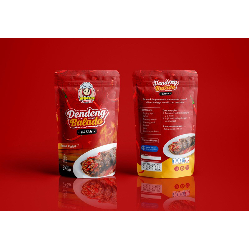 

Dendeng Balado Basah 250gr Varian EXTRA PEDAS