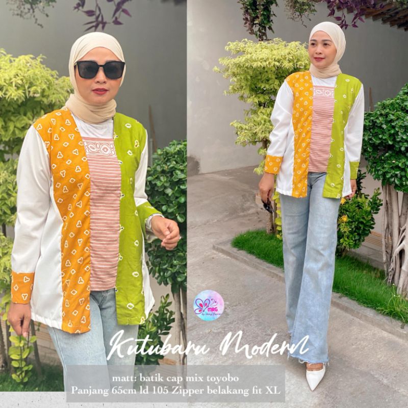 Batik Kutubaru Modern Lengan Panjang