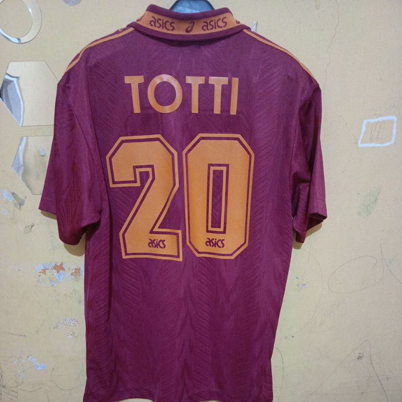 jersey retro asics roma