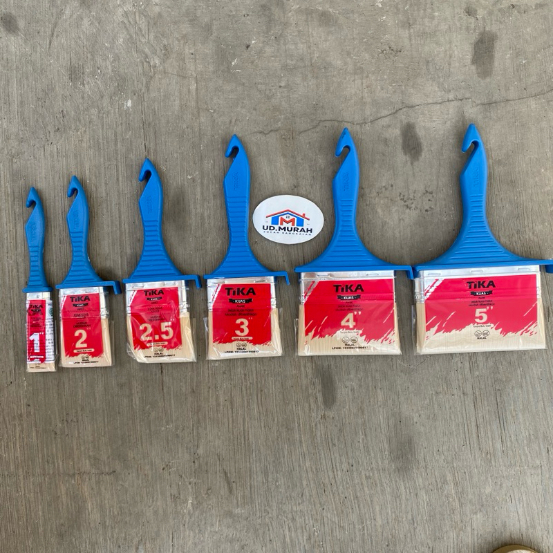 Kuas halal Cat Tembok Tika