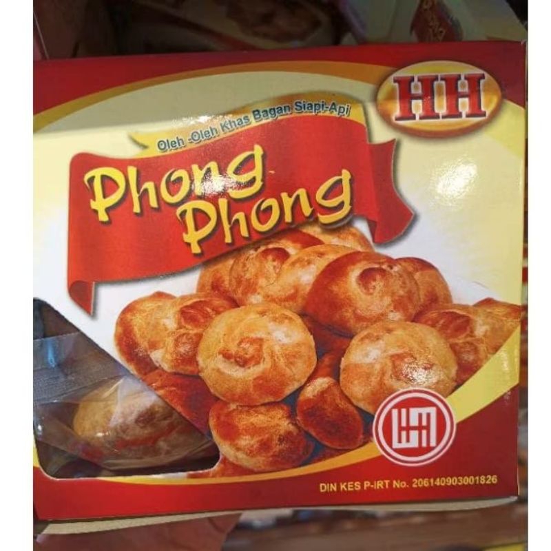 

Kue Phong Phong Pia HH isi 6pcs khas Bagan Oleh Oleh Riau