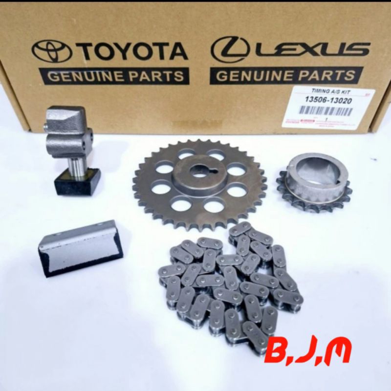 RANTAI KETENG TIMING CHAIN SET KIJANG 5K 7K