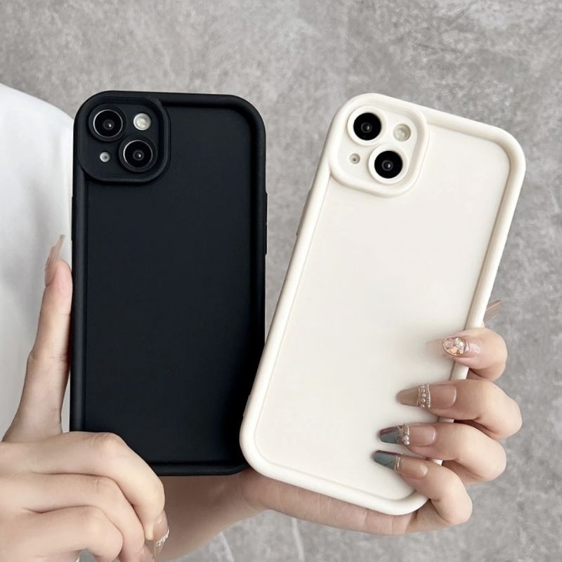 SoftCase Polos Tebal TY Realme C20/C11 2021 Silikon MaCaron Pelindung Belakang hp