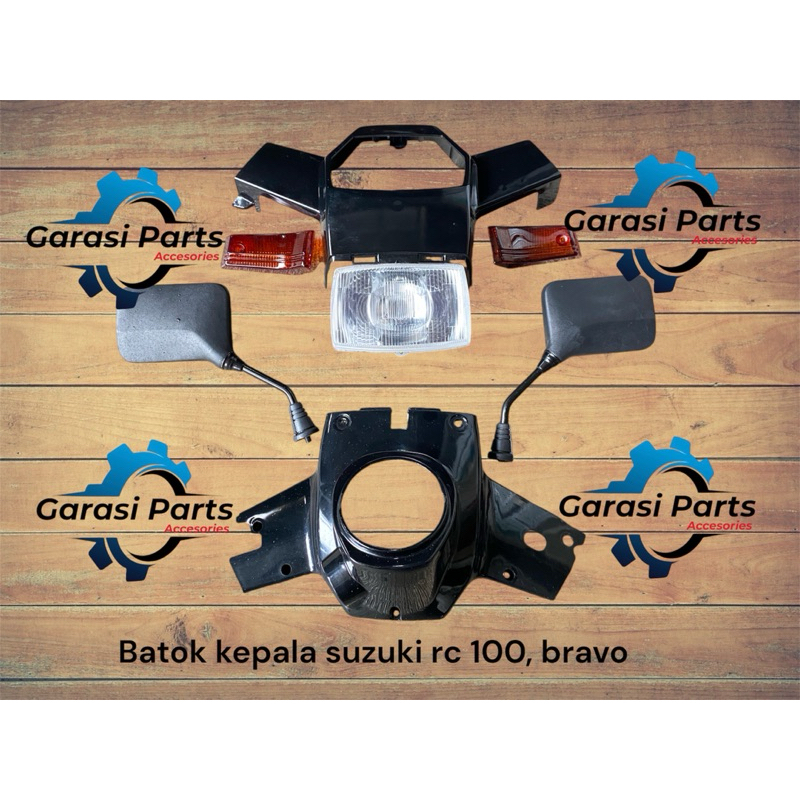 Batok Kepala Rc 100 Bravo Kualitas Original Reflektor Spion RC Sein Bravo