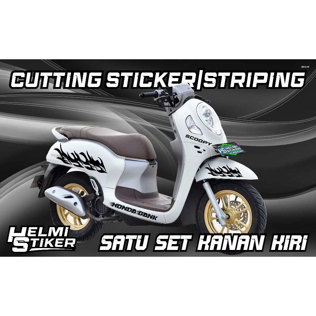 CUTTING STICKER/STRIPING SCOOPY 2020-2024 PRESTIGE