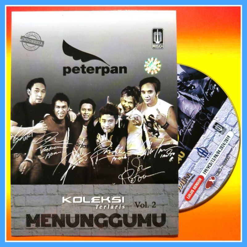 Kaset VCD Original 15 Lagu Pop PETERPAN Album Pilihan Vol.2 Terlaris