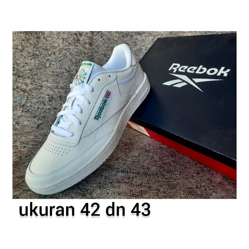 sepatu classic reebok club c85 original