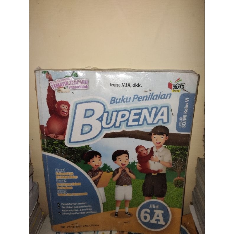 BUPENA SD KELAS 6A ORI BEKAS