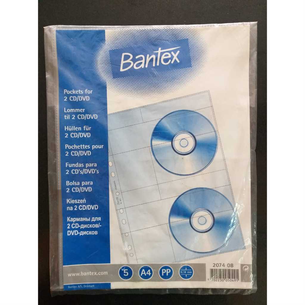 

bantex refill cd pocket 2074 08 ukuran a4