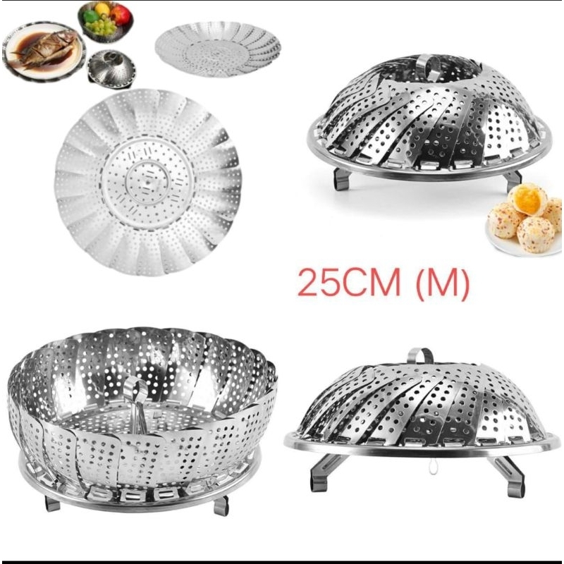 [COD] Alat Kukus Stainless/alat kukus serbaguna