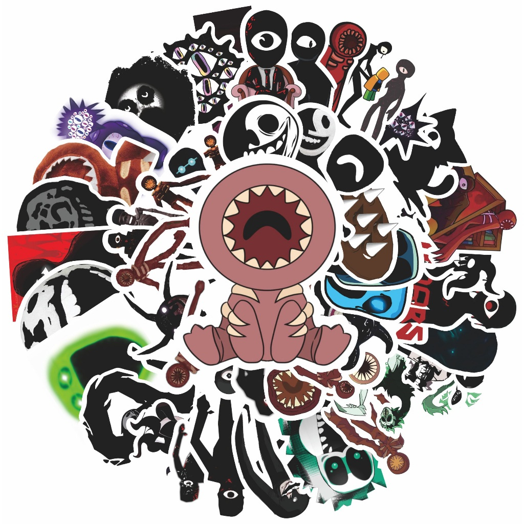 

COD✨ 50 Pcs Stiker Pack Motif Doors roblox Air Untuk Dekorasi Notebook Sepeda Skateboard Handphone DIY