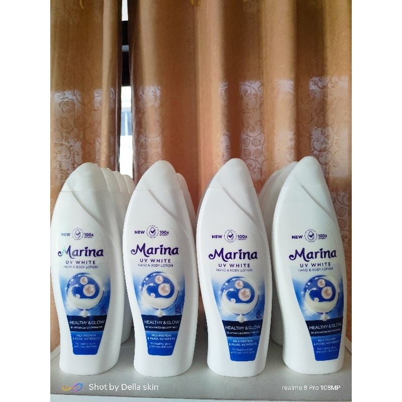 MARINA HEALTY AND GLOW 460ml / Marina biru 350ml JUMBO