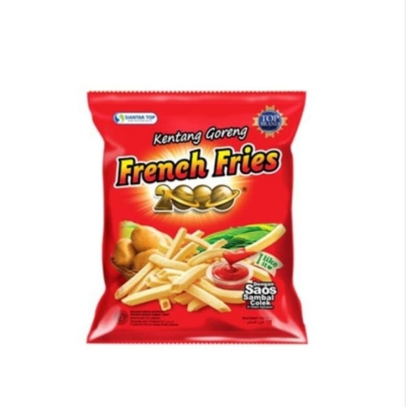 

French Fries 2000 15gr / Snack Kentang Goreng French Fries 2000