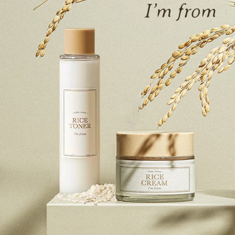 I'm From Rice Cream 50ml / Im From Rice Cream / I'm From Rice Toner / Im From Rice Toner 150ml