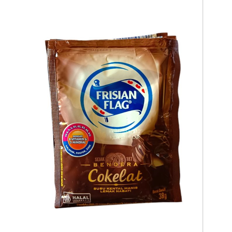 

Susu Bendera Frisian Flag/Susu Kental manis coklat dan putih (1Renteng Isi 6pcs)