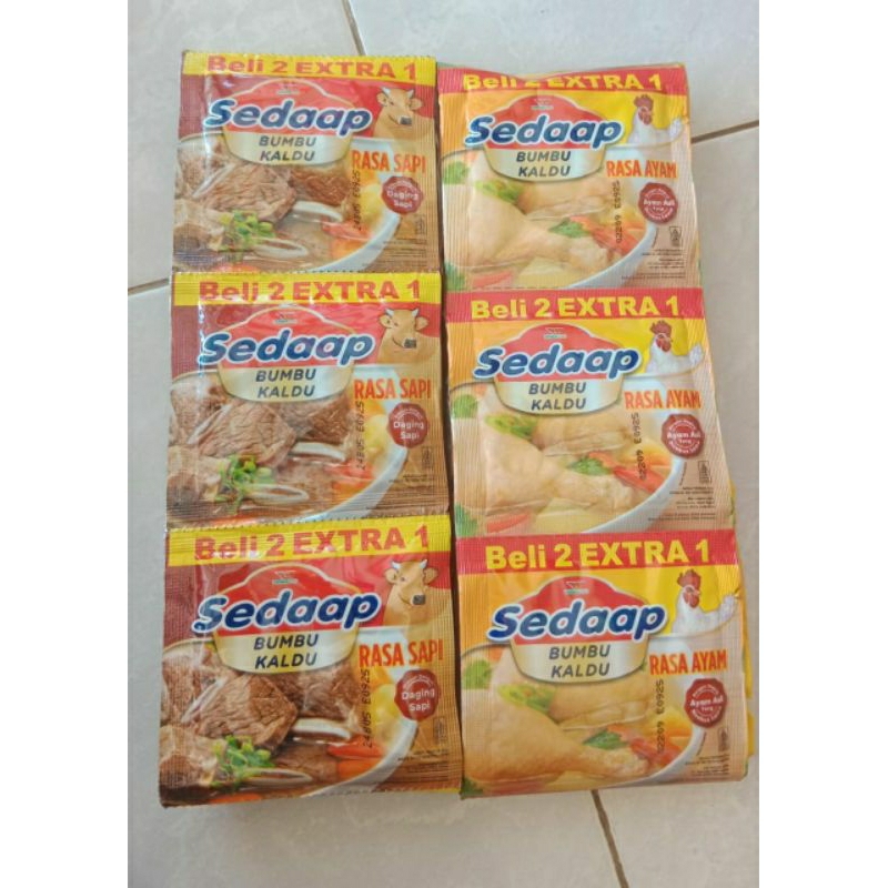 

Sedap Bumbu Kaldu Renteng [Ayam dan Sapi] Isi 18 Sachet