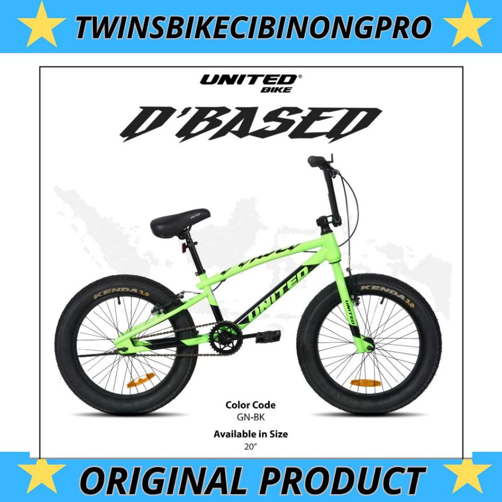 Sepeda BMX 20 United Dbased Terbaru