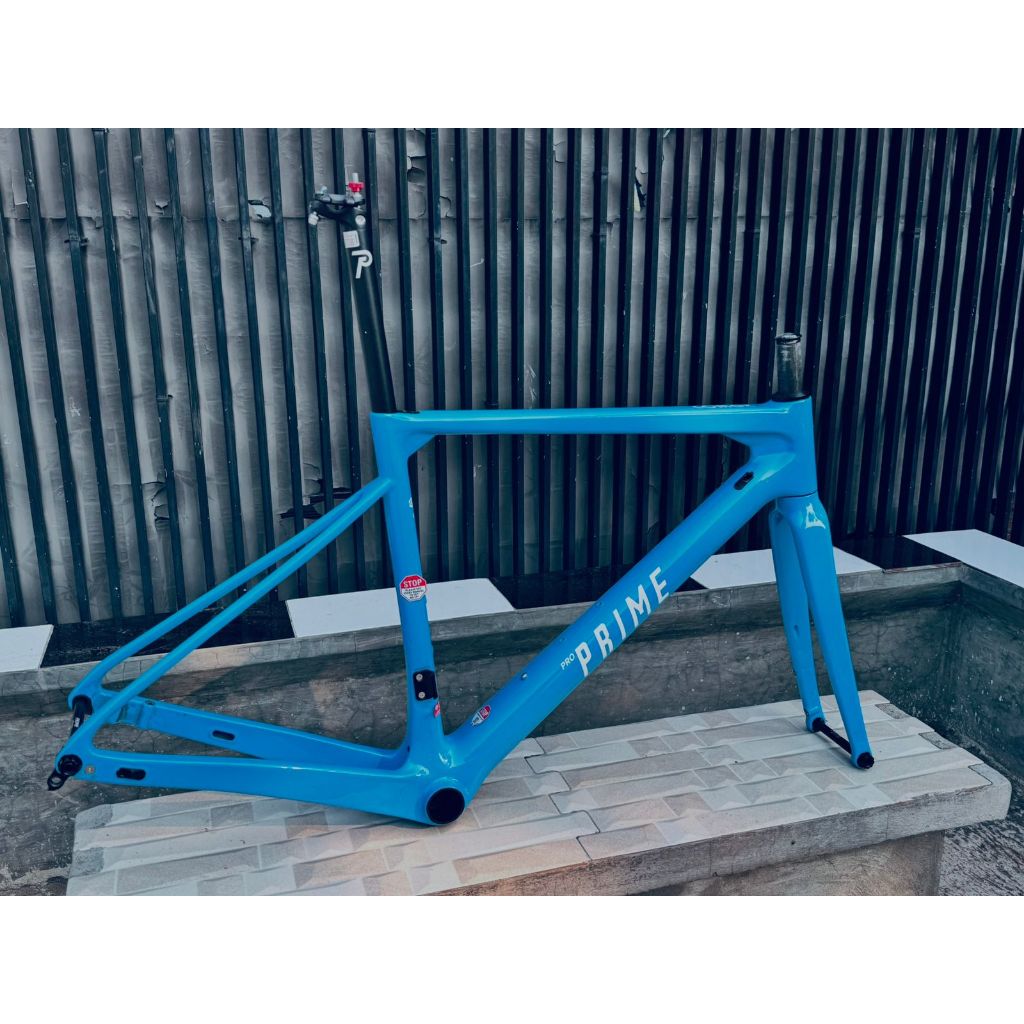 FRAME SEPEDA ROAD BIKE PRIME CARBON SIZE M 47