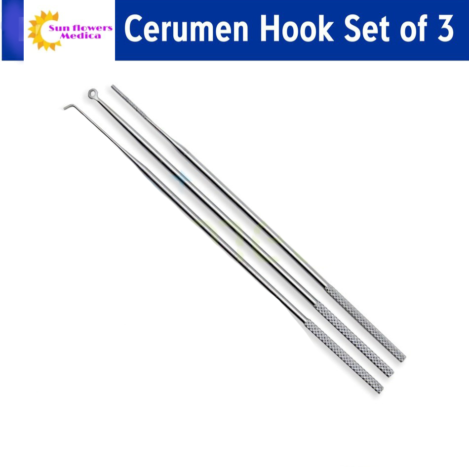 Cerumen Set of 3/Cerumen Set/Serumen Set THT