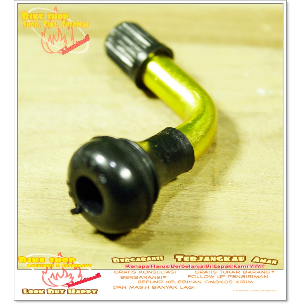 PENTIL BAN TUBELESS PVR 50 Sepeda MTB BMX