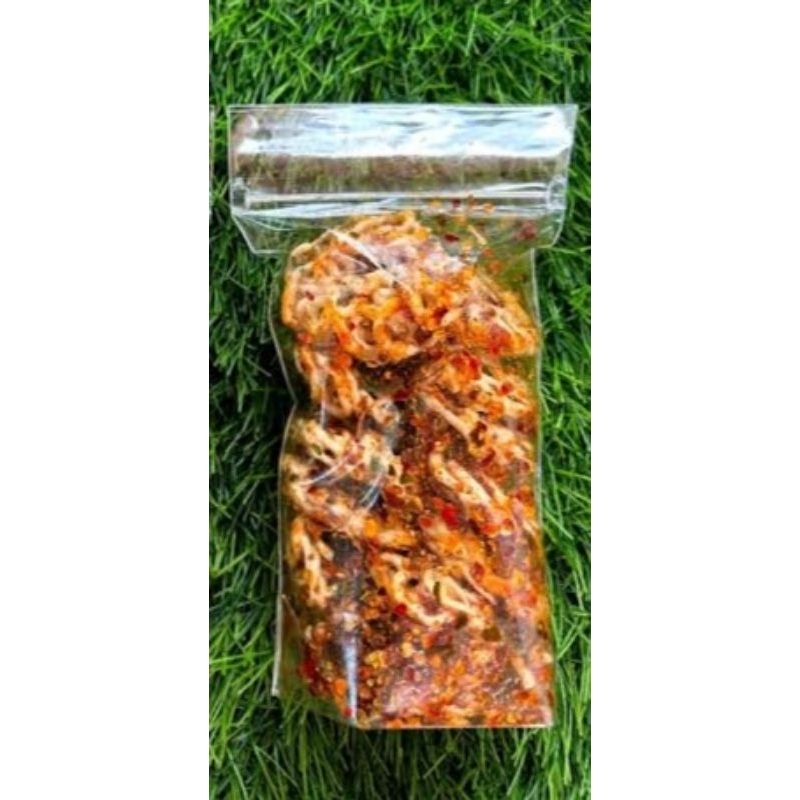 

1kg KERUPUK SEBLAK RAFAEL CHILI OIL RENYAH CEMILAN SNACK ZAHRA