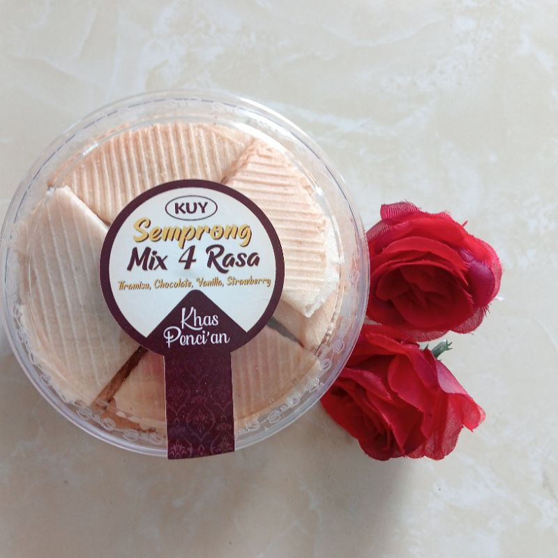 

Kue Semprong KUY MIX 4 rasa