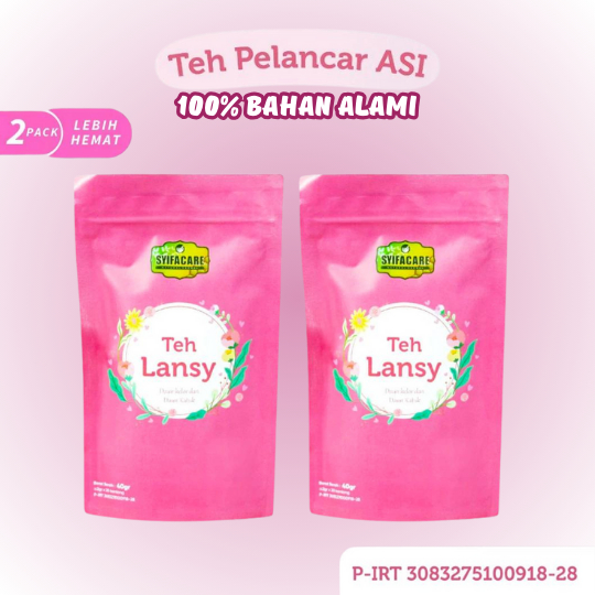 

{Paket 2} Teh Celup Lansy Syifacare: Kombinasi Sempurna Daun Kelor & Katuk untuk Ibu Menyusui
