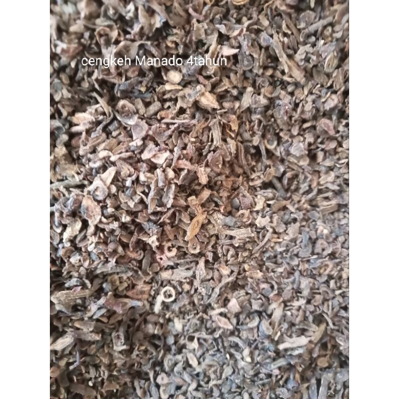 

cengkeh Manado murni timbunan 4tahun 500g kering.