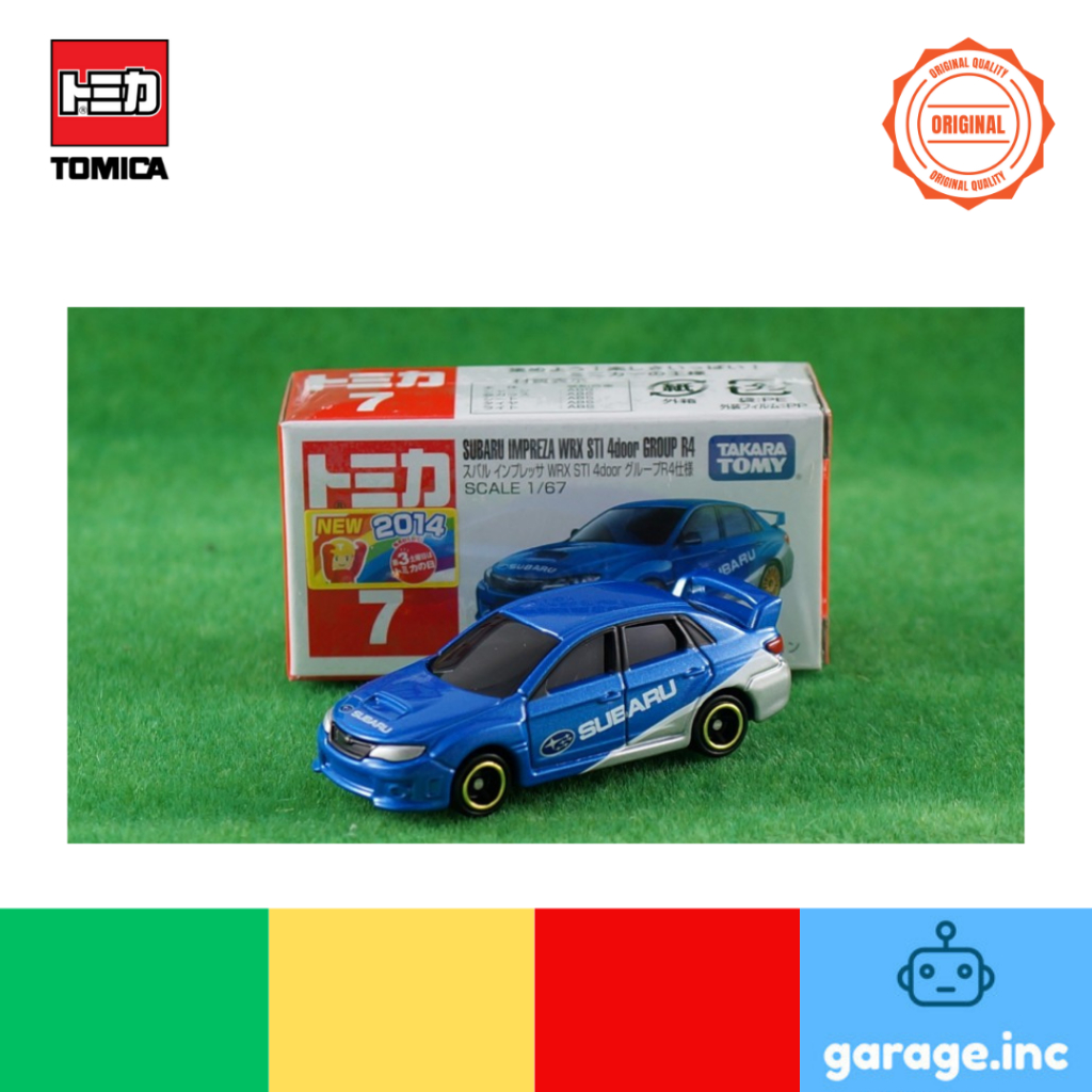 Tomica No:7 "Subaru Impreza WRX STI"