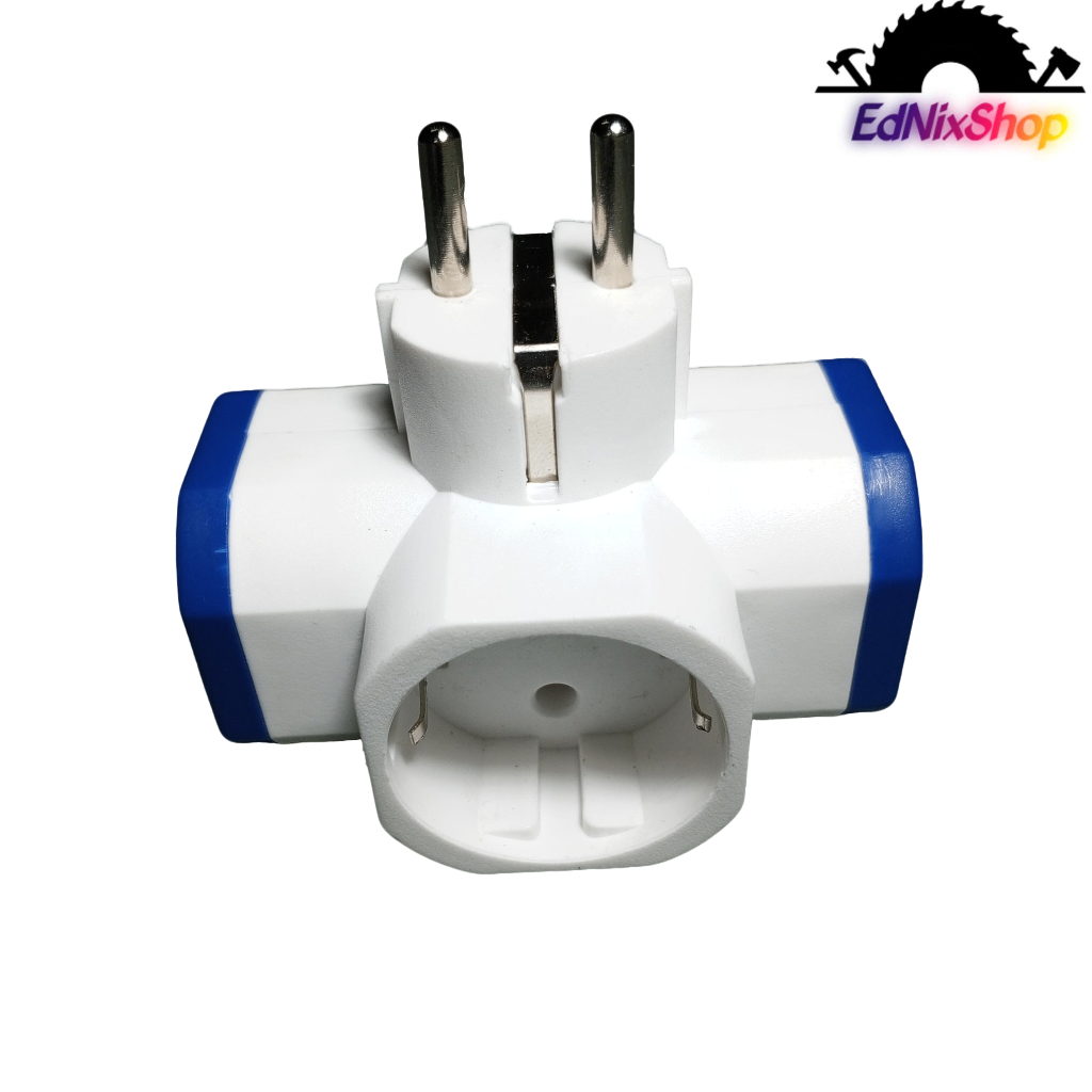 Colokan Listrik 3 Lubang Steker Arde T Loyal