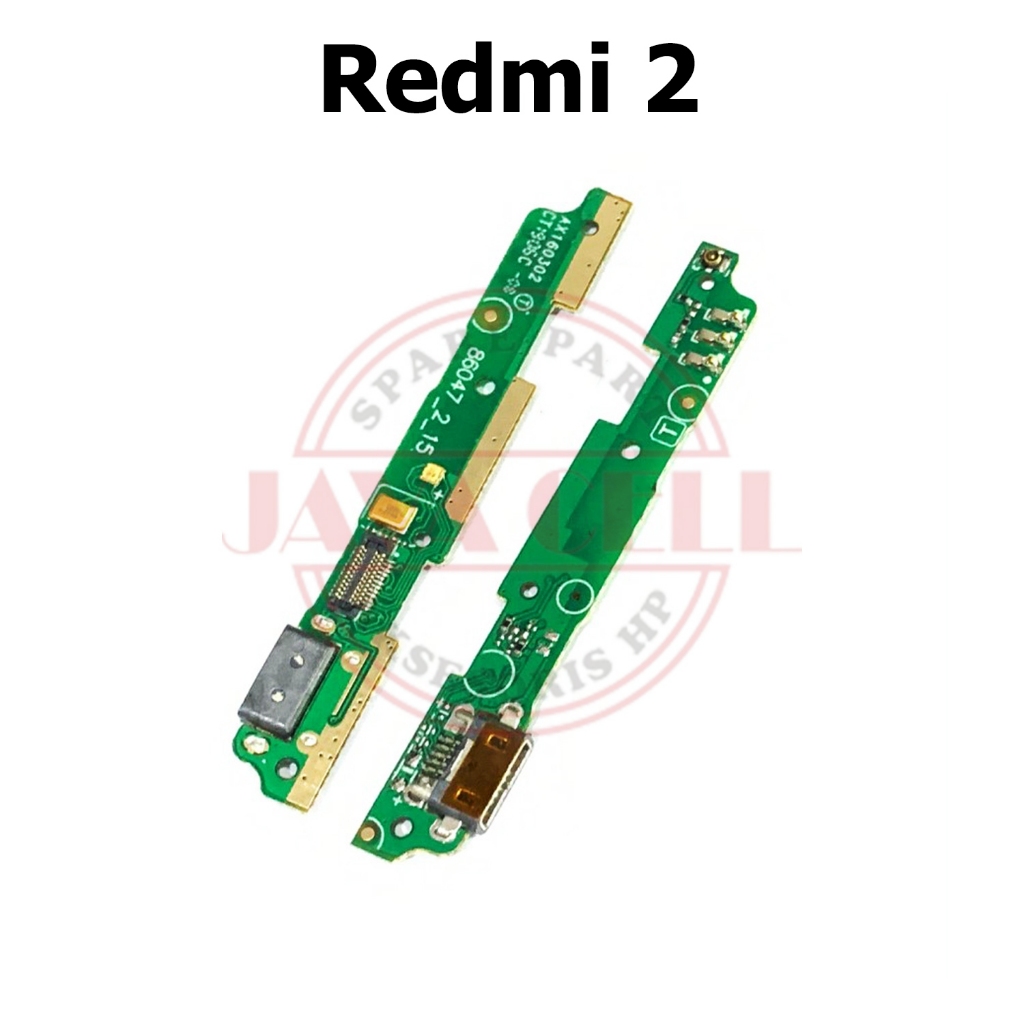 Flexible Konektor Charger + Mic Xiaomi Redmi 2 Original With IC