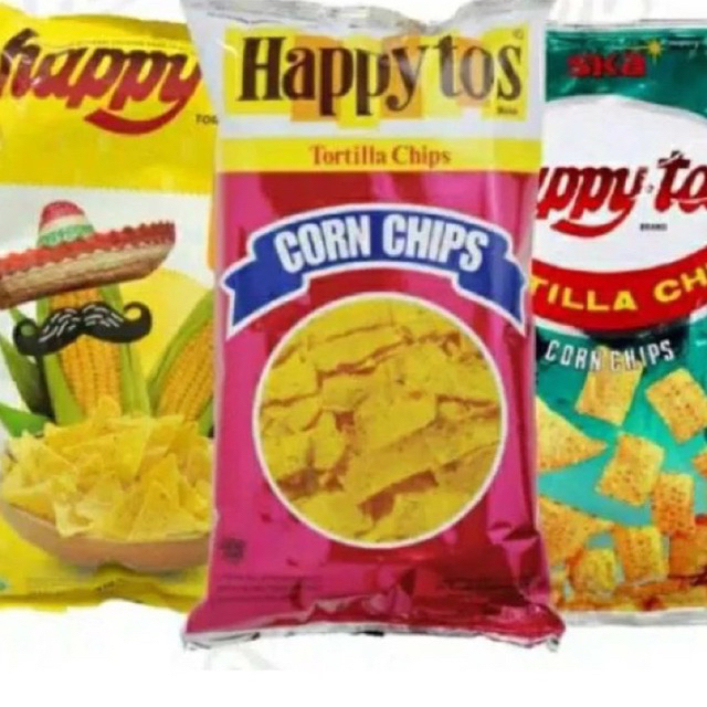 

Happy Tos Corn / Tortilla Chips - 160 / 140 gr Aneka Varian