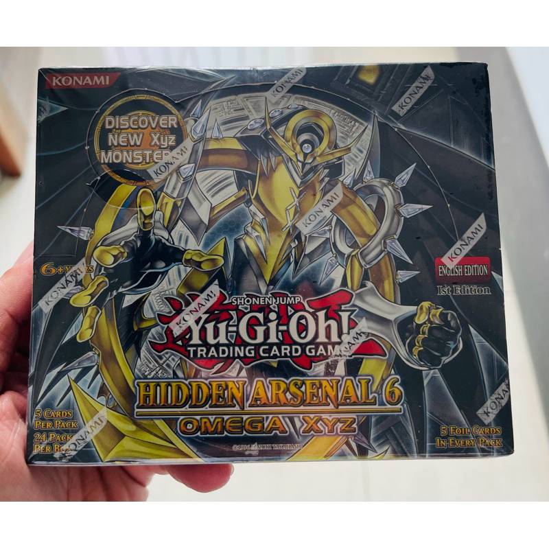 Booster box kartu yugioh original hidden arsenal 6