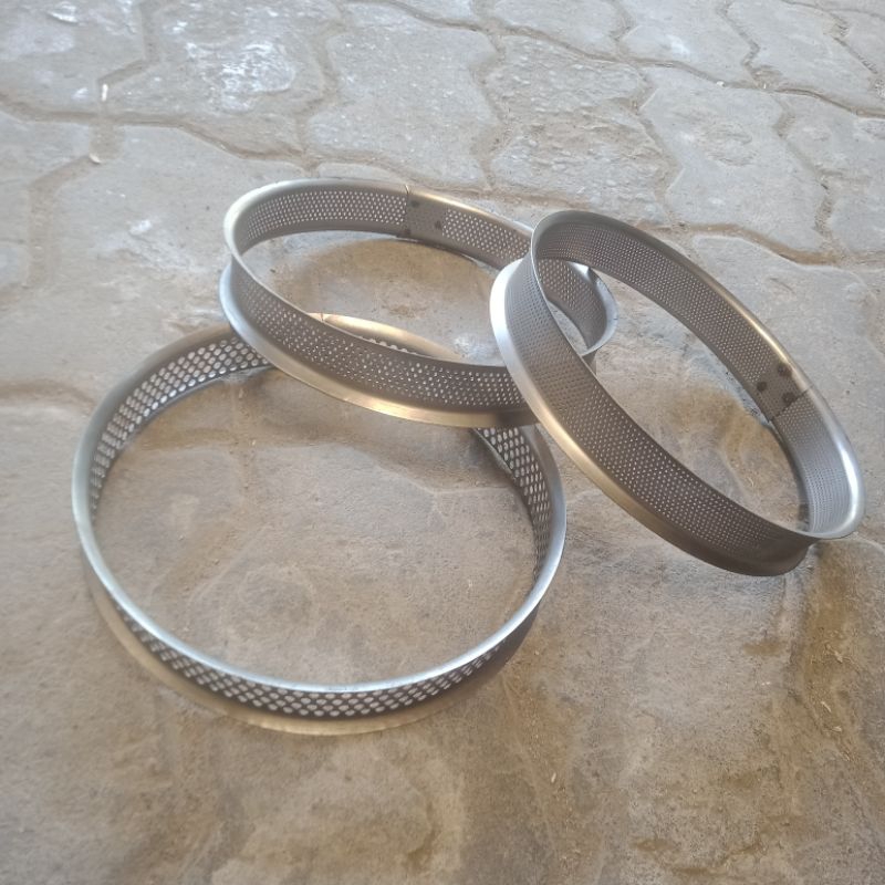 Saringan Tepung Disk Mill ffc 15 ffc15 lobang 0,5mm 0,8mm 1mm 1,5mm 2mm 2,5mm 3mm 4mm 5mm 6mm 7mm 8m