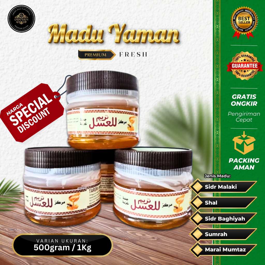 

MADU YAMAN - Madu Yaman Markaz Tareem Lil Ashl Madu Marai Madu Sumrah Madu Sidr Madu Hadhramaut