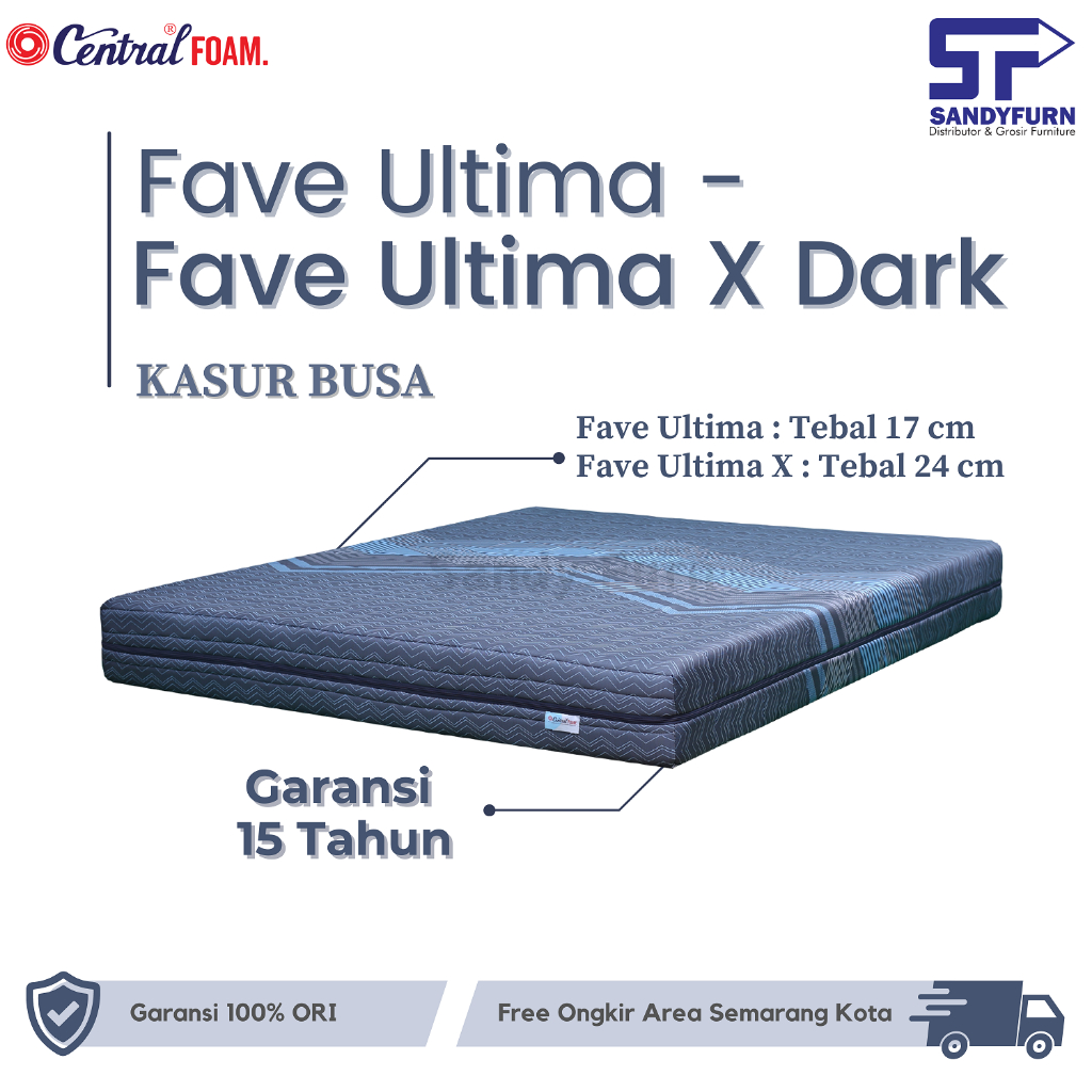 CENTRAL FOAM - Kasur Busa - Fave Ultima & Fave Ultima X