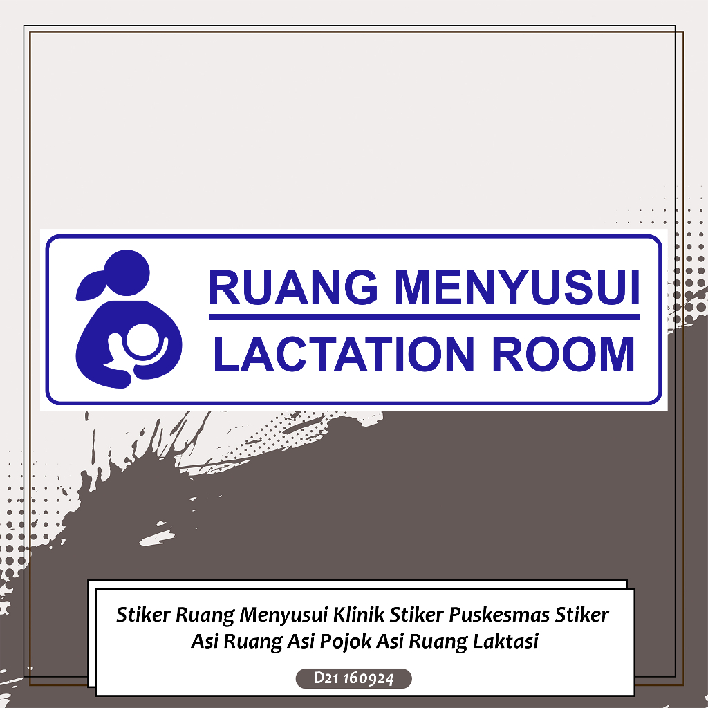 

Stiker Ruang Menyusui Klinik Stiker Puskesmas Stiker Asi Ruang Asi Pojok Asi Ruang Laktasi