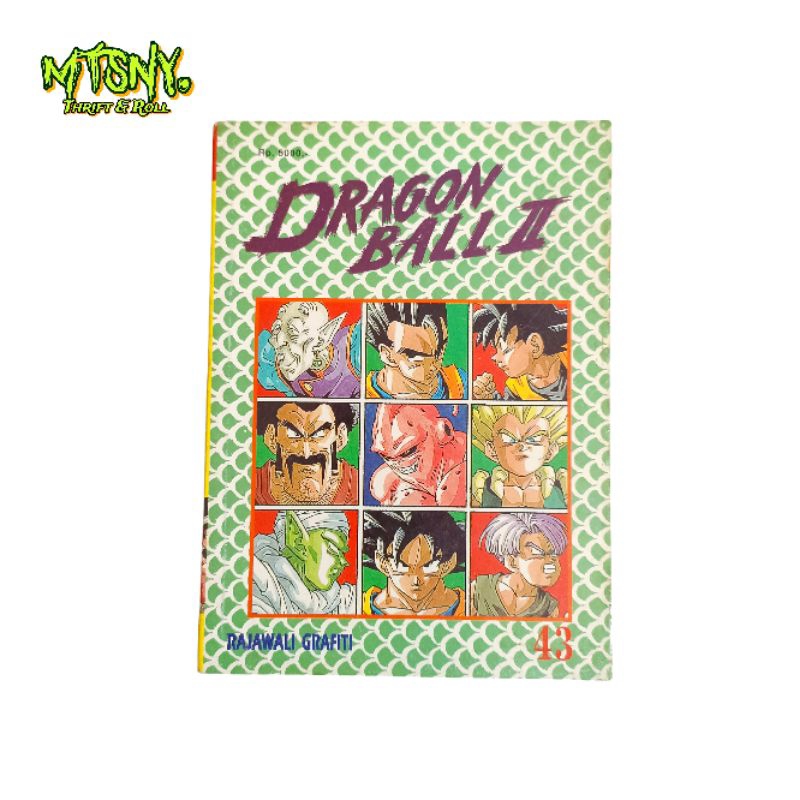Komik Manga Dragon Ball 2 No 44 Rajawali Grafiti Lawas Jadul Vintage