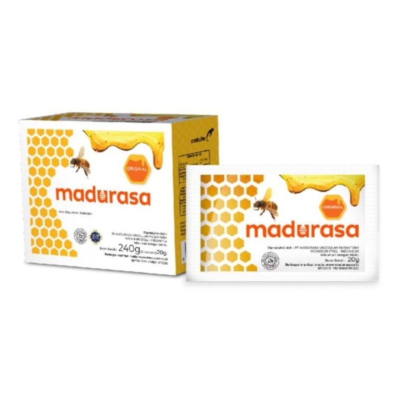 

Madurasa Original 1 Box isi 12 Sachet x 20g Exp Juni 2027