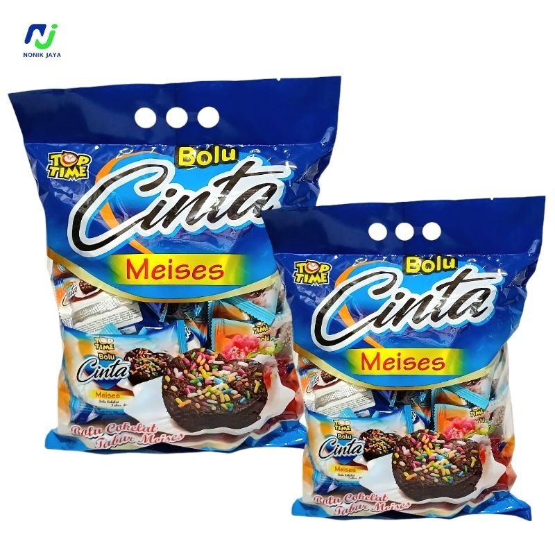 

Bolu Cinta Meises Pack Isi 24 Pcs(Bolu Cokelat Tabur Meises)