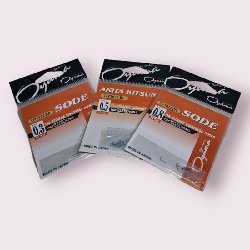 Kail pancing Oyama 0.3, 0.5 (akita kitsune), 0.8