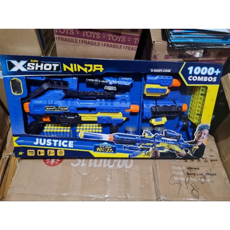 xshot ninja zuru justice