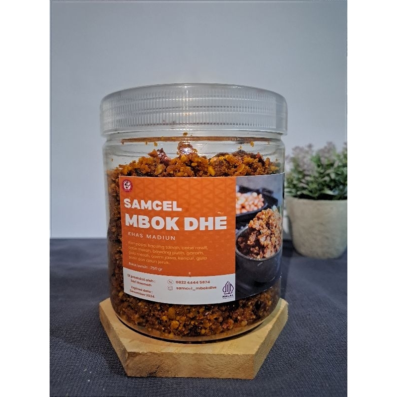 

Sambel Pecel Mbok Dhe asli Madiun