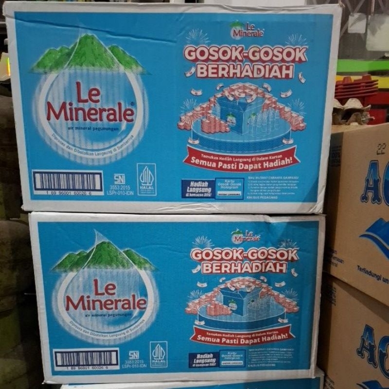 Le Minerale Air Mineral Botol 1 Dus